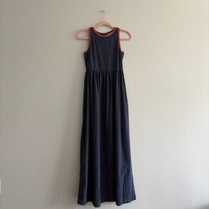 Mata Traders Navy Maxi Dress